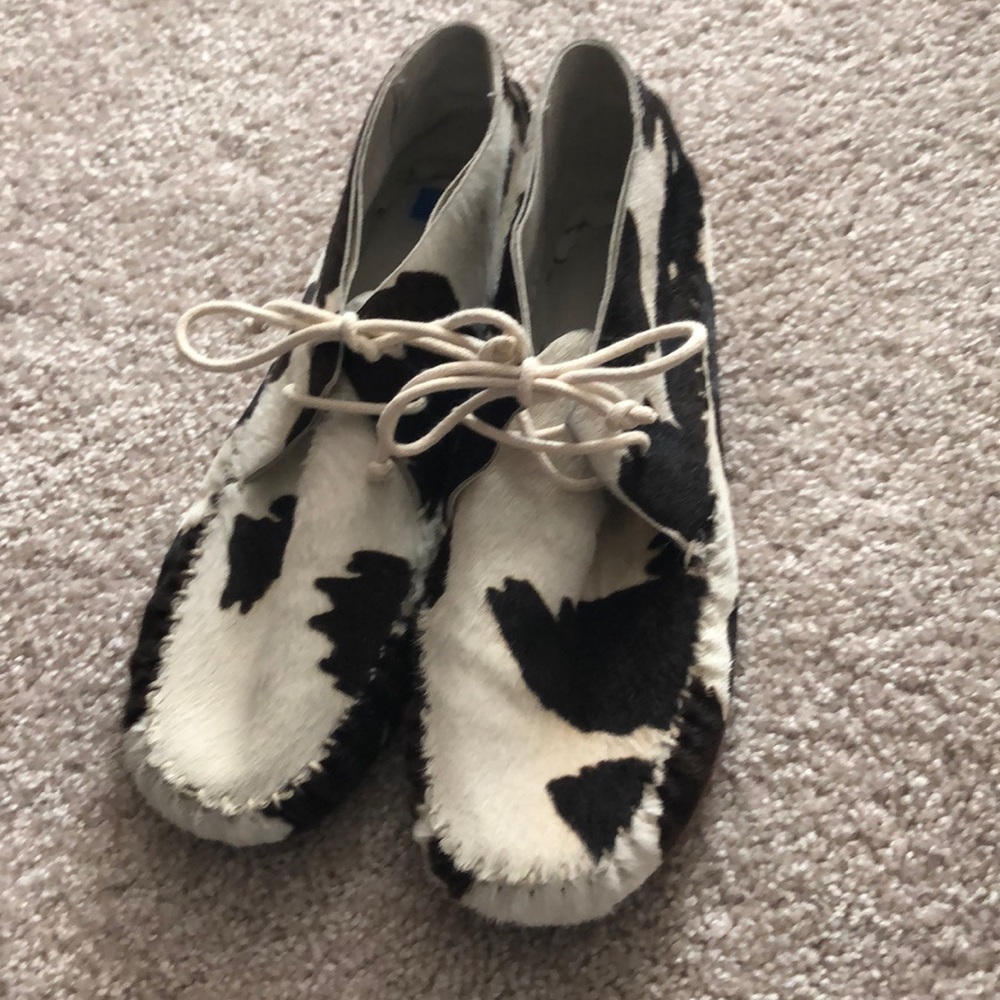 The cutest pony hair shoes !